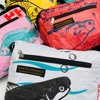 Recycled Fish Feed Mini Shoulder Bag - Image 14
