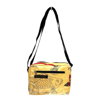 Recycled Fish Feed Mini Shoulder Bag - Image 3
