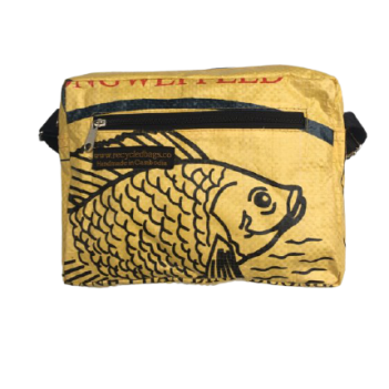 Recycled Fish Feed Mini Shoulder Bag - Image 7
