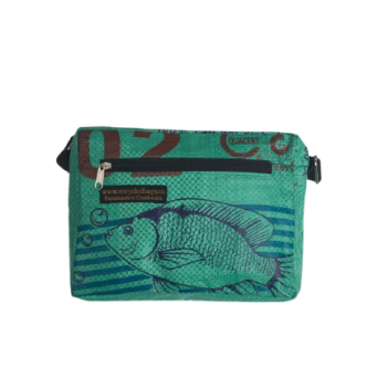 Recycled Fish Feed Mini Shoulder Bag - Image 6