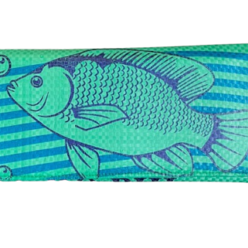 Ladies Recycled Fish Feed Long Wallet - Image 9