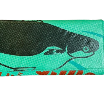 Ladies Recycled Fish Feed Long Wallet - Image 10
