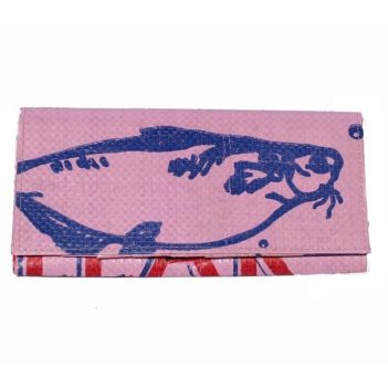 Ladies Recycled Fish Feed Long Wallet