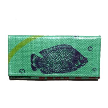 Ladies Recycled Fish Feed Long Wallet Super Deluxe - Image 16