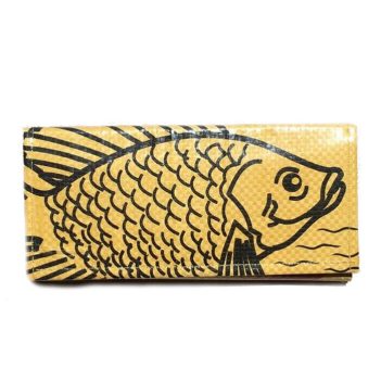 Ladies Recycled Fish Feed Long Wallet Super Deluxe