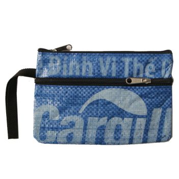 Recycled Fish Feed Purse Medium