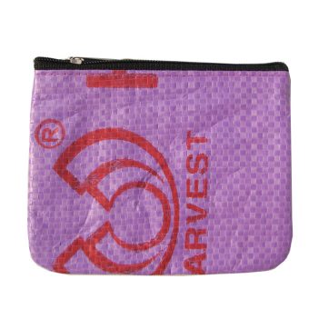 Recycled Fish Feed Purse small