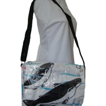 Recycled Deluxe Extra Large Messenger Bags - Image 8