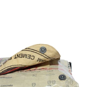 Recycled Elephant Brand Cement Deluxe Messenger Bag - Image 8