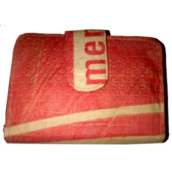 Elephant Brand Recycled Ladies 3 Fold Out Wallet with Clip - Image 7