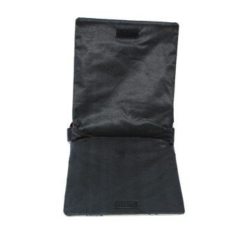 Elephant Brand Recycled Deluxe Flap Bag 4 zip - Image 4