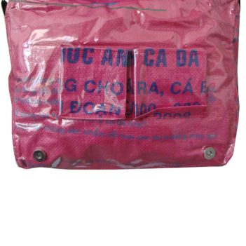 Recycled Fish Feed Messenger Bags Deluxe - Image 4