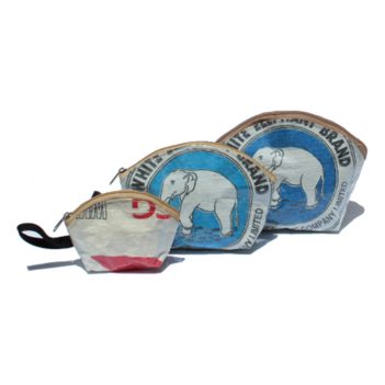 White Tiger Brand Set 3 in 1 Cosmetic Purses - Image 3