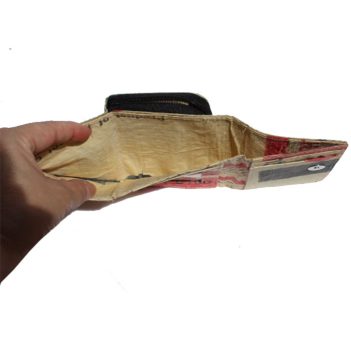 Alternative view of Elephant Brand Ladies Recycled Wallet 3 fold with Outside zip