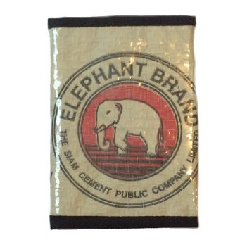 Elephant Brand Recycled Deluxe Unisex 3 fold Wallet - Image 4