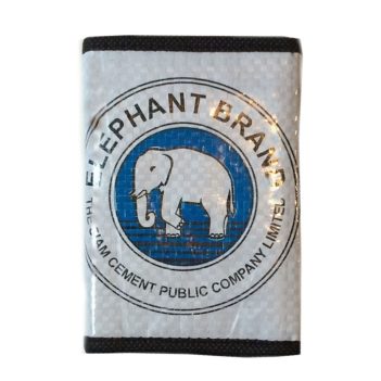 Elephant Brand Recycled Deluxe Unisex 3 fold Wallet