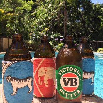 Alternative view of Elephant  Brand Recycled Stubby Cooler Set of 6