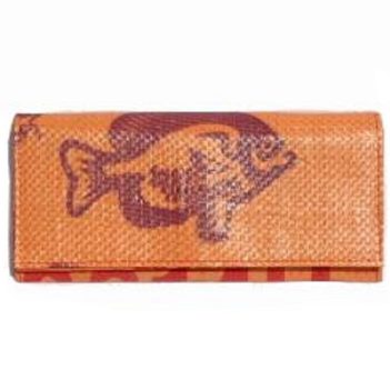 Ladies Recycled Fish Feed Long Wallet