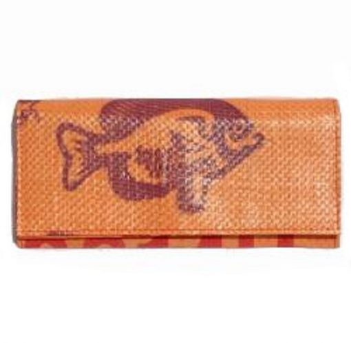 Ladies Recycled Fish Feed Long Wallet