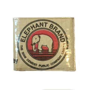 Elephant Brand Recycled Deluxe Mans Wallet Fair Trade
