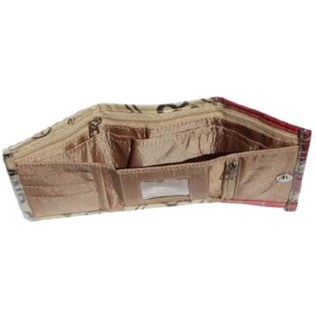 Alternative view of Elephant Brand Deluxe Unisex 3 fold Wallet Antique Logo