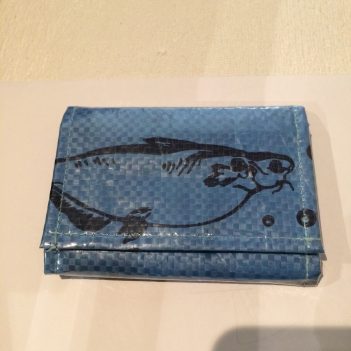 Recycled Fish Feed Deluxe Unisex 3 Fold Wallet - Image 10