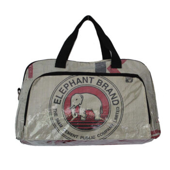 Elephant Brand Recycled Extra Large Deluxe Zip Travel Bag