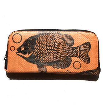 Recycled Fish Feed Ladies Long Zip Wallet