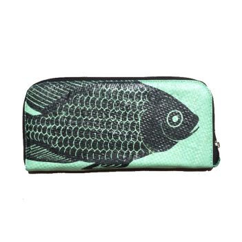 Alternative view of Recycled Fish Feed Ladies Long Zip Wallet