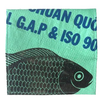 Ladies Recycled Fish Feed Long Wallet Super Deluxe - Image 3