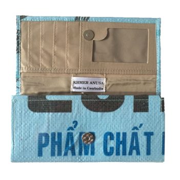 Ladies Recycled Fish Feed Long Wallet Super Deluxe - Image 8