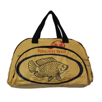 Alternative view of Recycled Fish Feed Zip Travel Bag