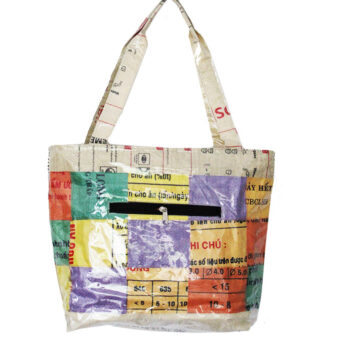 Alternative view of Recycled Patch Deluxe Beach Tote