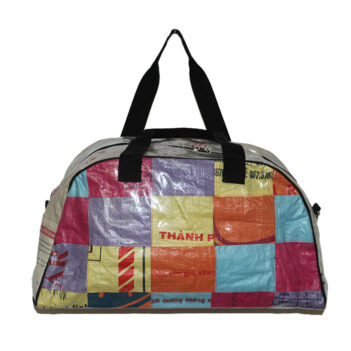 Alternative view of Recycled Patch Deluxe Zip Travel Bag