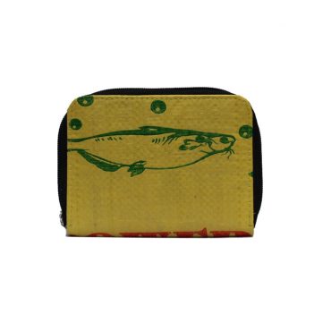 Alternative view of Recycled Fish Feed Ladies Short Zip Wallet