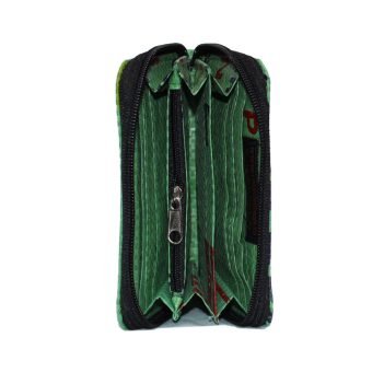 Recycled Fish Feed Ladies Short Zip Wallet - Image 10