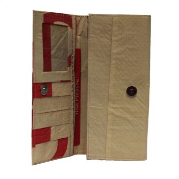 Alternative view of Elephant Brand Diamond Ladies Recycled Long Wallet