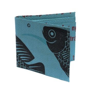 Recycled Fish Feed Man's Wallet
