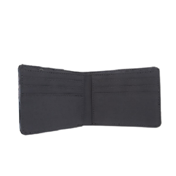 Recycled Tyre Mans Flip Diagonal Detail Wallet Fair Trade - Image 9