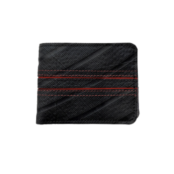Recycled Tyre Mans Flip Wallet Fair Trade - Image 4