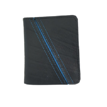 Recycled Tyre Mans Flip Standing Wallet Fair Trade - Image 3