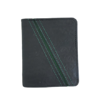 Alternative view of Recycled Tyre Mans Flip Standing Wallet Fair Trade