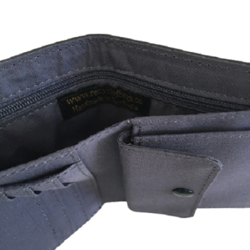 Recycled Tyre Mans Flip Standing Wallet Fair Trade - Image 7