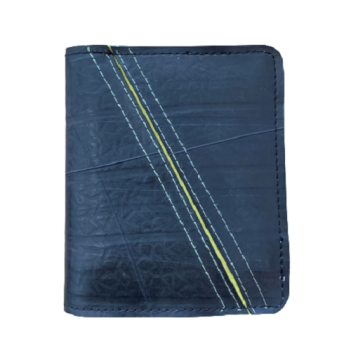 Recycled Tyre Mans Flip Standing Wallet Fair Trade - Image 9