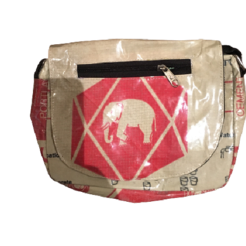 Recycled Cement Small Shoulder Bag