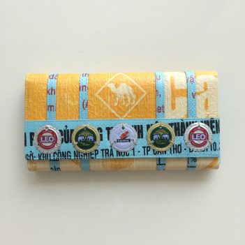 Soda Pop Recycled Clutch Camel Design - Image 5