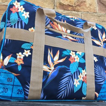 Hawaiian Fabric Travel Bags handmade in Cambodia Fair Trade - Image 6