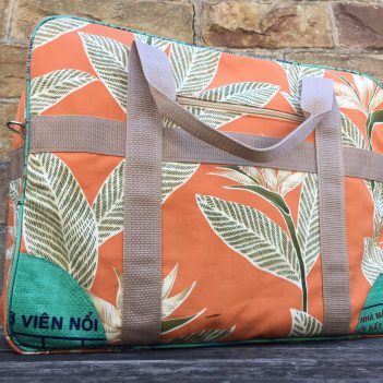 Hawaiian Fabric Travel Bags handmade in Cambodia Fair Trade - Image 4