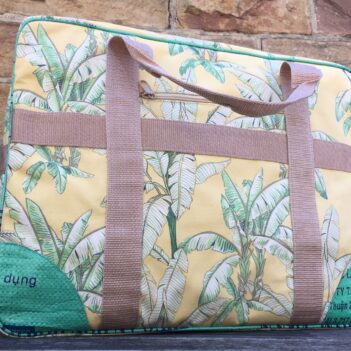 Alternative view of Hawaiian Fabric Travel Bags handmade in Cambodia Fair Trade