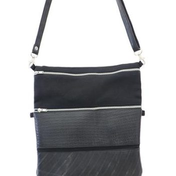Recycled Tyre Deluxe Fold over Shoulder Bag - Image 7